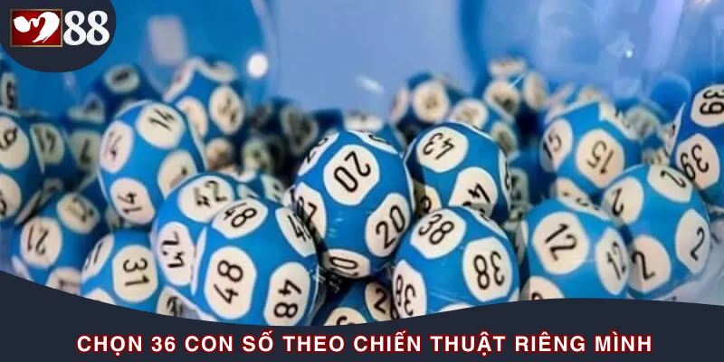 Chọn 36 bộ số theo chiến thuật
