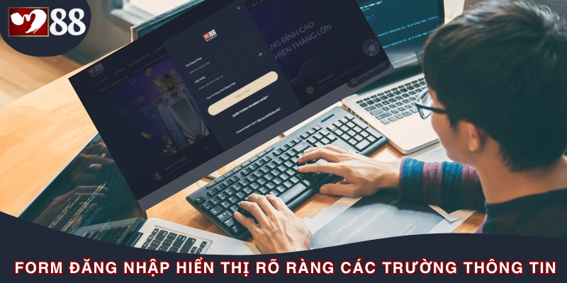 Lưu ý kiểm tra kỹ thông tin khi đăng nhập